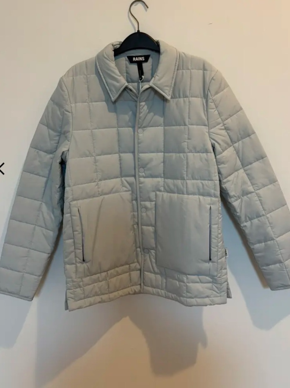 NWT Rains Liner Shirt Jacket Size XS